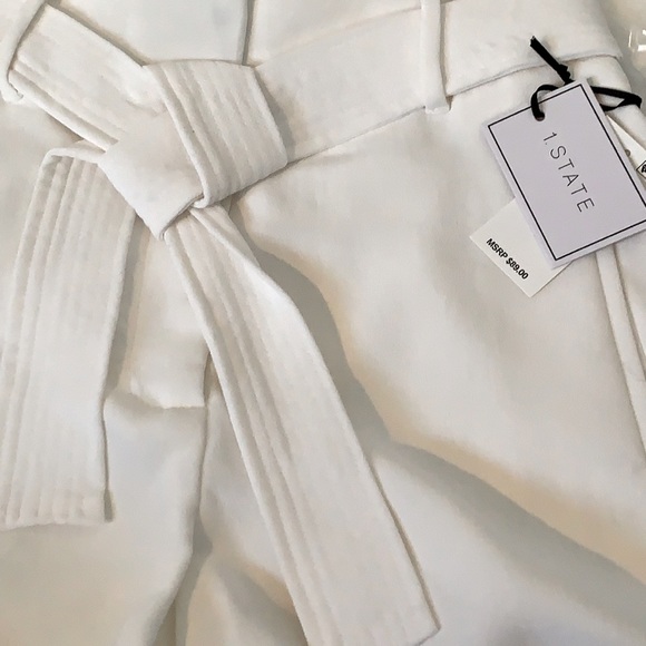 1. State - Tie Waist Shorts - Picture 3 of 6